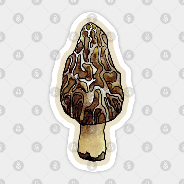 Morel Sticker by ThisIsNotAnImageOfLoss